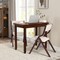 Kitchen Table Set for 2 Expandable Dining Table with 2 Upholstered Folding Chairs